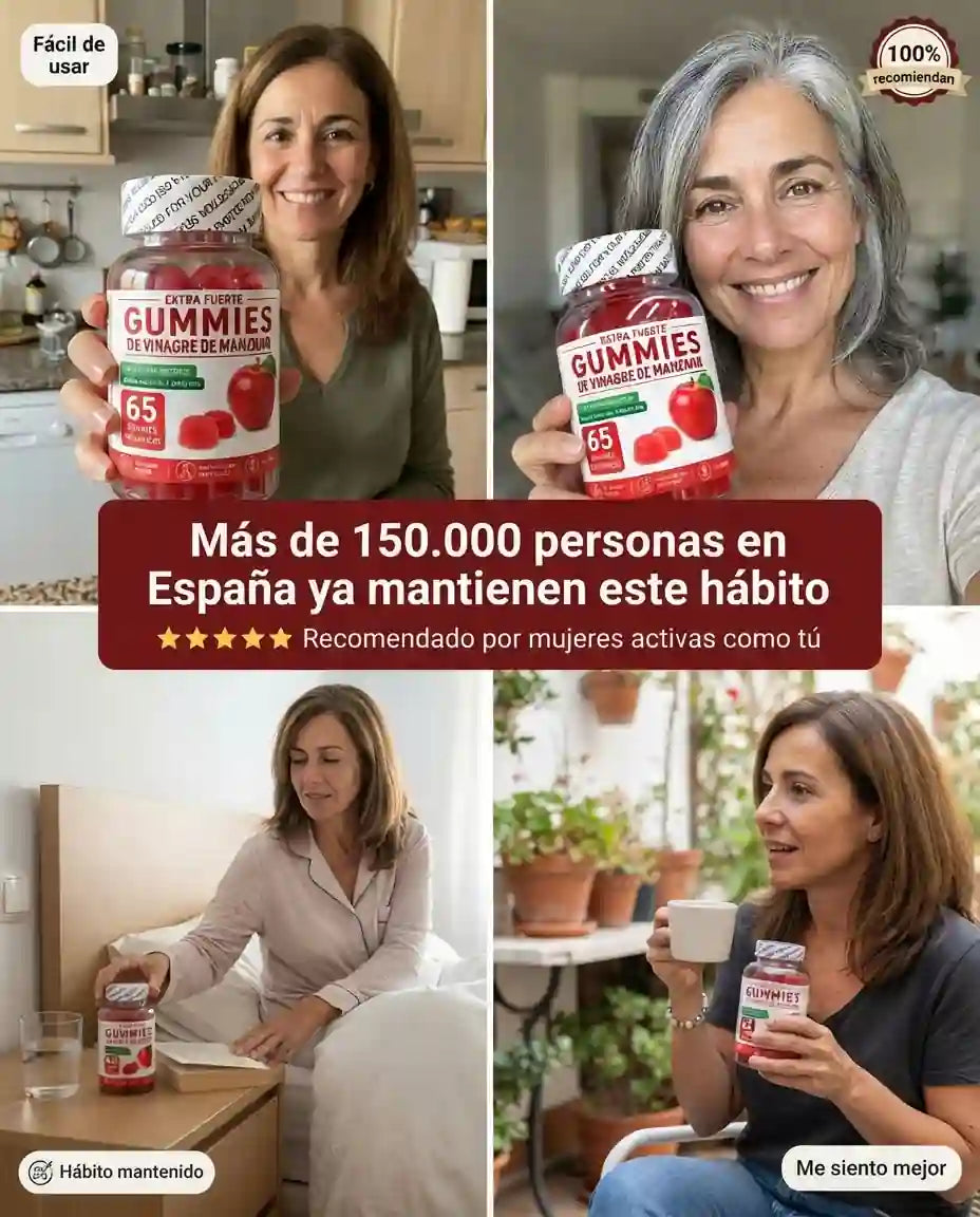 Gummies de Vinagre de Manzana – 60 Gummies