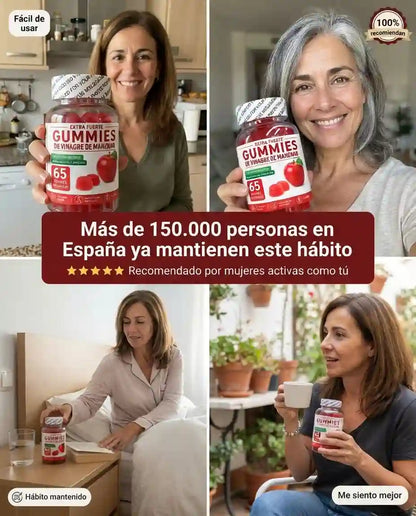 Gummies de Vinagre de Manzana – 60 Gummies