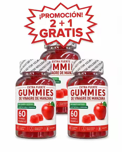 Gummies de Vinagre de Manzana – 60 Gummies