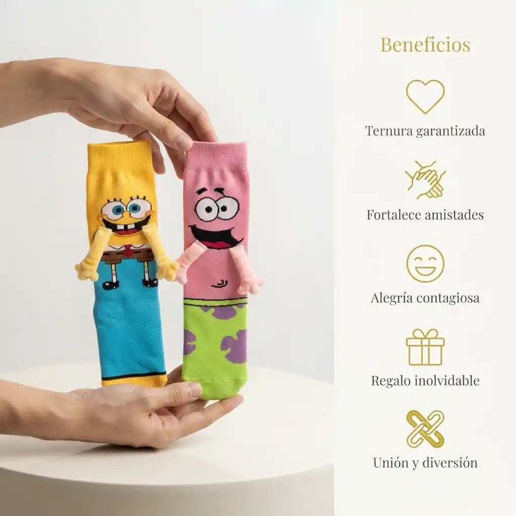 Calcetines Bob Esponja & Patricio